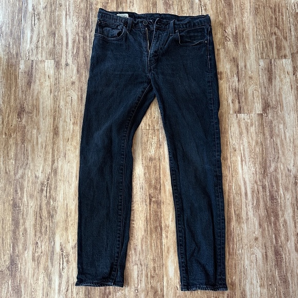 Levi's X Justin Timberlake 502 Taper Fit Men's Jeans (32x32) Faded Black - Picture 3 of 3